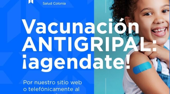 VACUNACIÓN ANTIGRIPAL. ¡agendate!