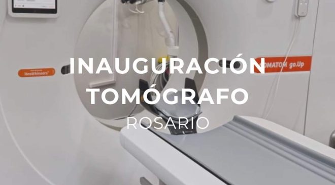 Inauguración nuevo Tomógrafo en Sede Rosario